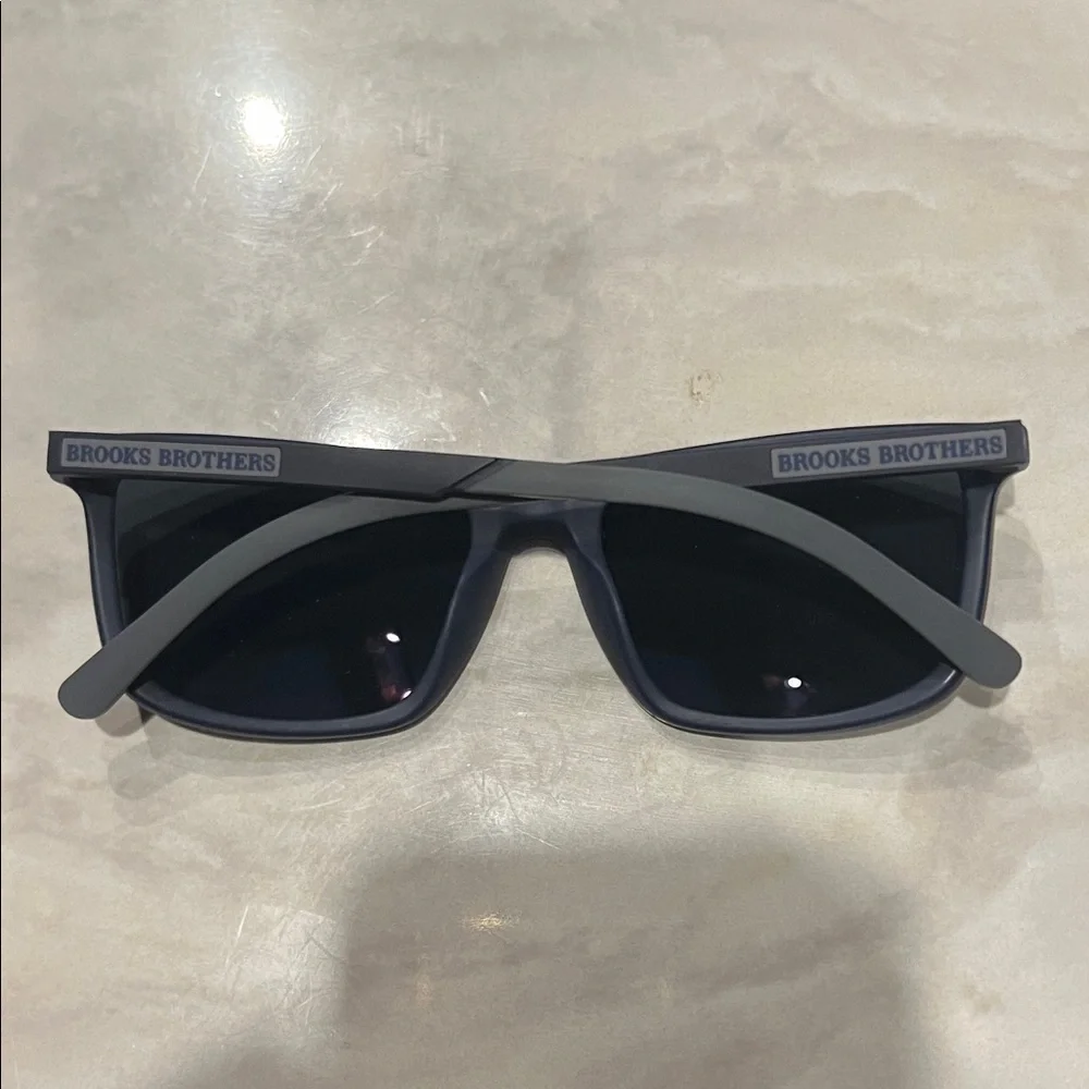 Brooks Brothers Navy Sunglasses